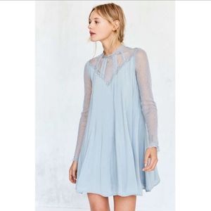 Kimchi Blue Constance Embroidered Mesh Dress